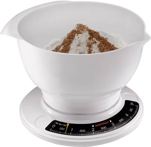 küchenwaage analog, mit messschale soehnle culina pro wägebereich (max )=5 kg weiß kaufen Test Küchenwaage Analog ~ küchenwaage analog, mit messschale soehnle culina pro wägebereich (max )=5 kg weiß kaufen